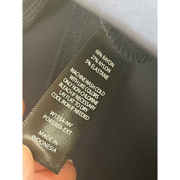 Betabrand Large Petite Short Pants Navy Blue Skinny Two Pocket Dressy Stretch - Picture 8 of 15